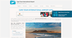 Desktop Screenshot of capetown-airport.com